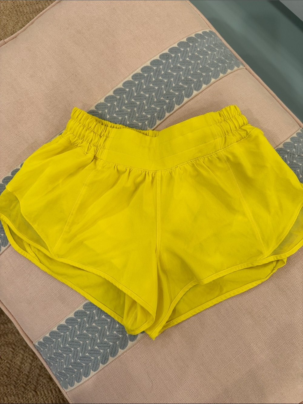 lululemon athletica Yellow Women's Athletic Shorts